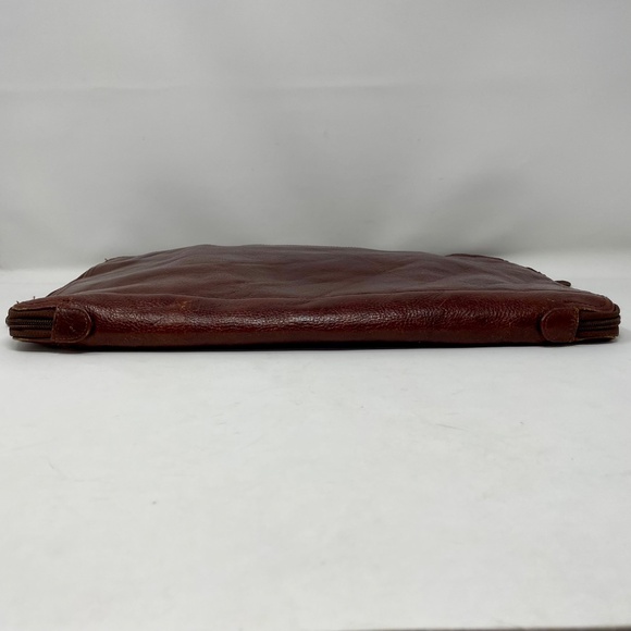 Wilson’s Vintage Brown Leather Briefcase - Picture 13 of 16